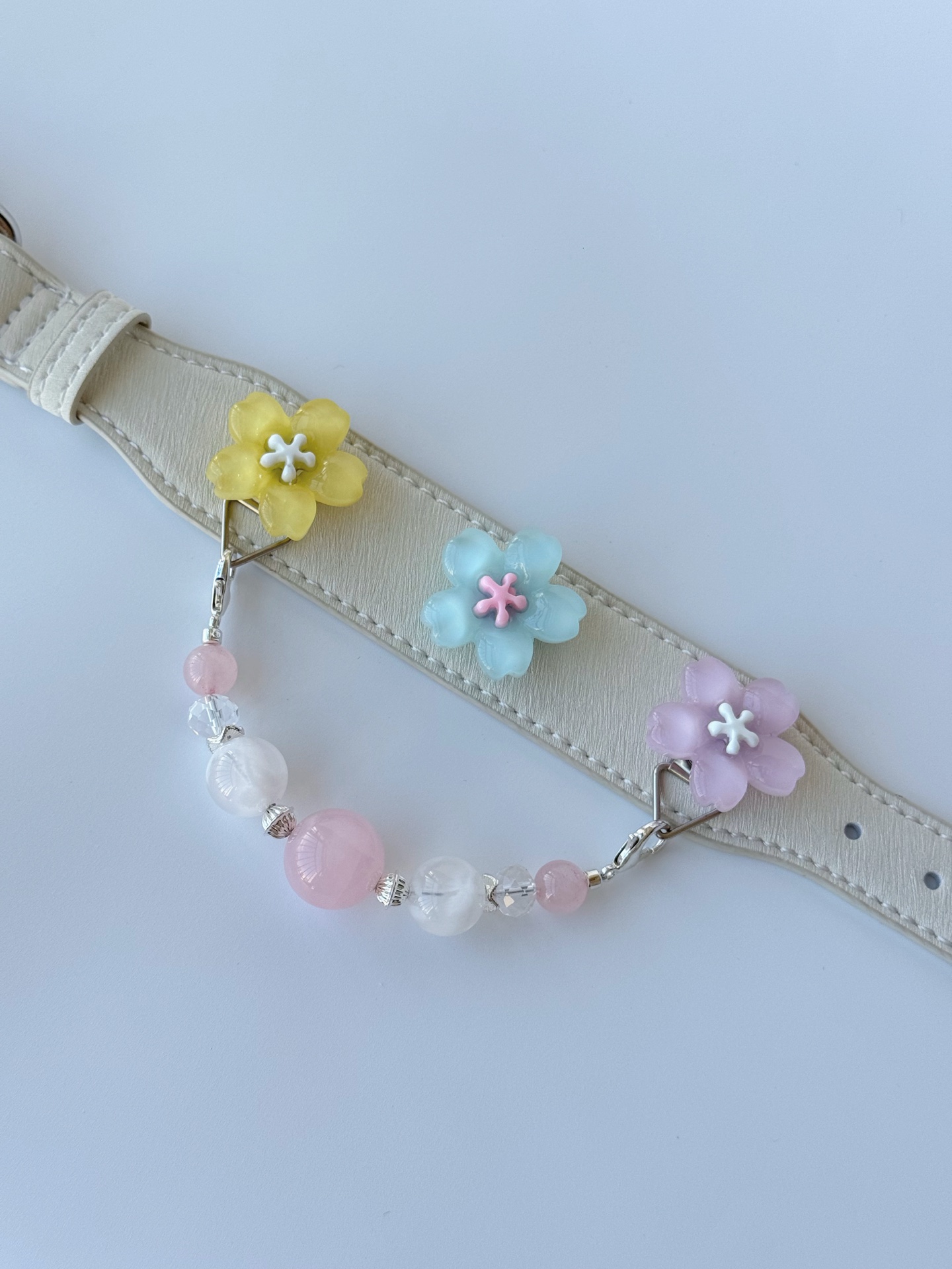 Blush Snow Pet Collar