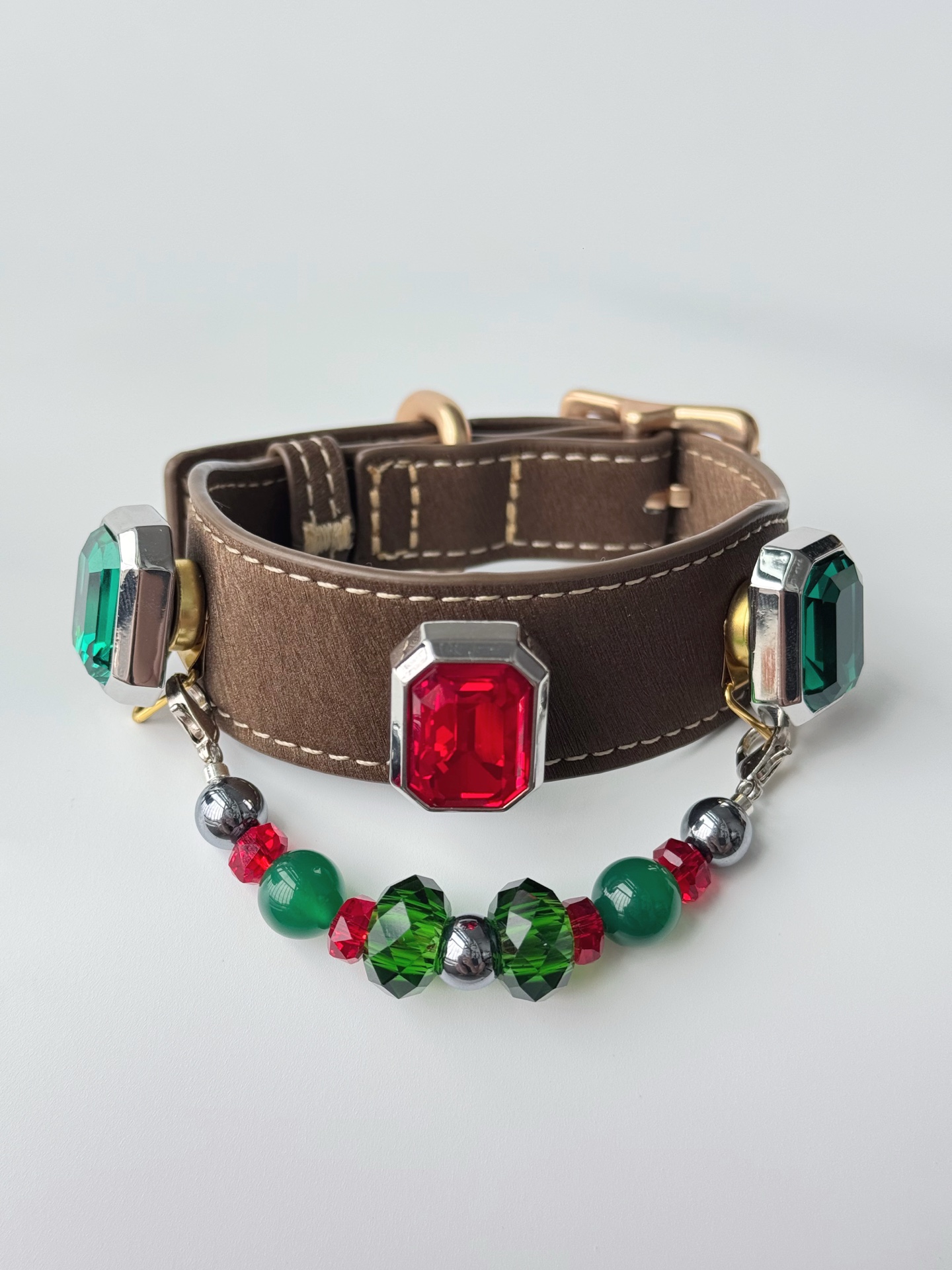 Evergreen Jewel Pet Collar · view 100263-03