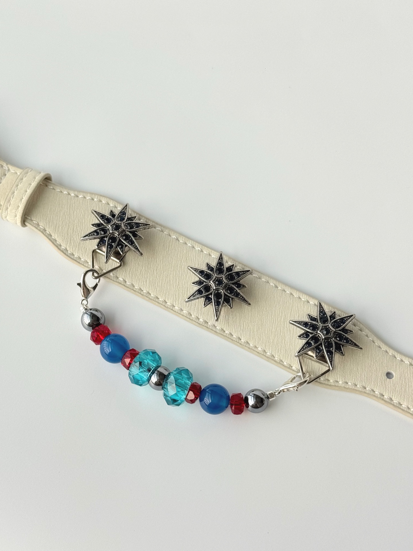 Blue Cherry Jewel Pet Collar · view 100274-02