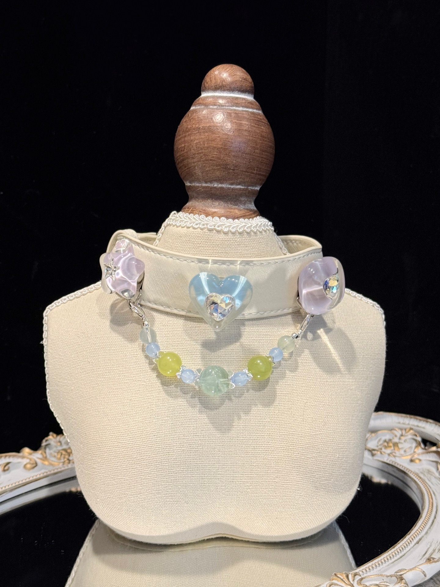 Fern Chalcedony Pet Collar · view 100283-02