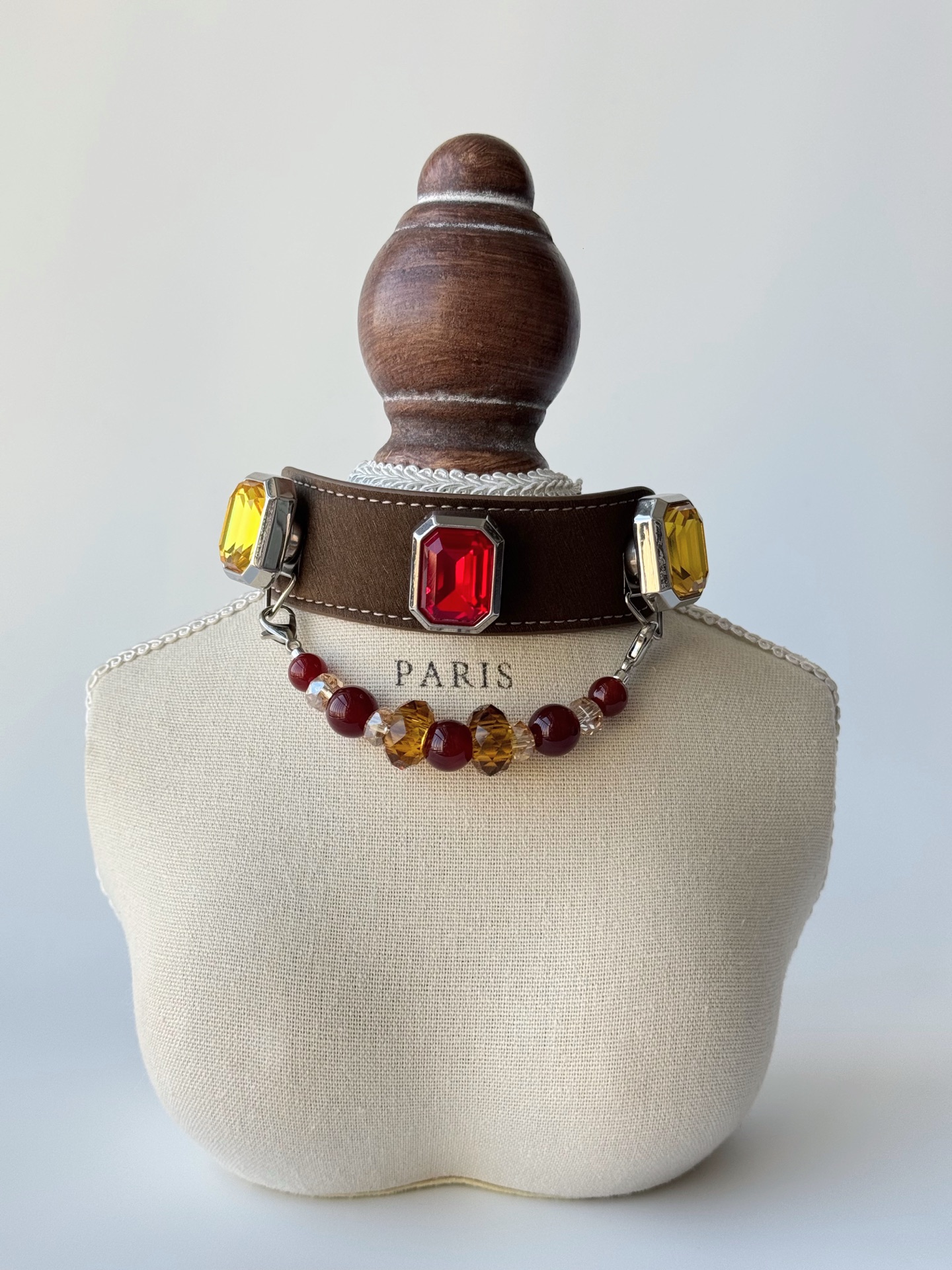 Amber Cherry Pet Collar