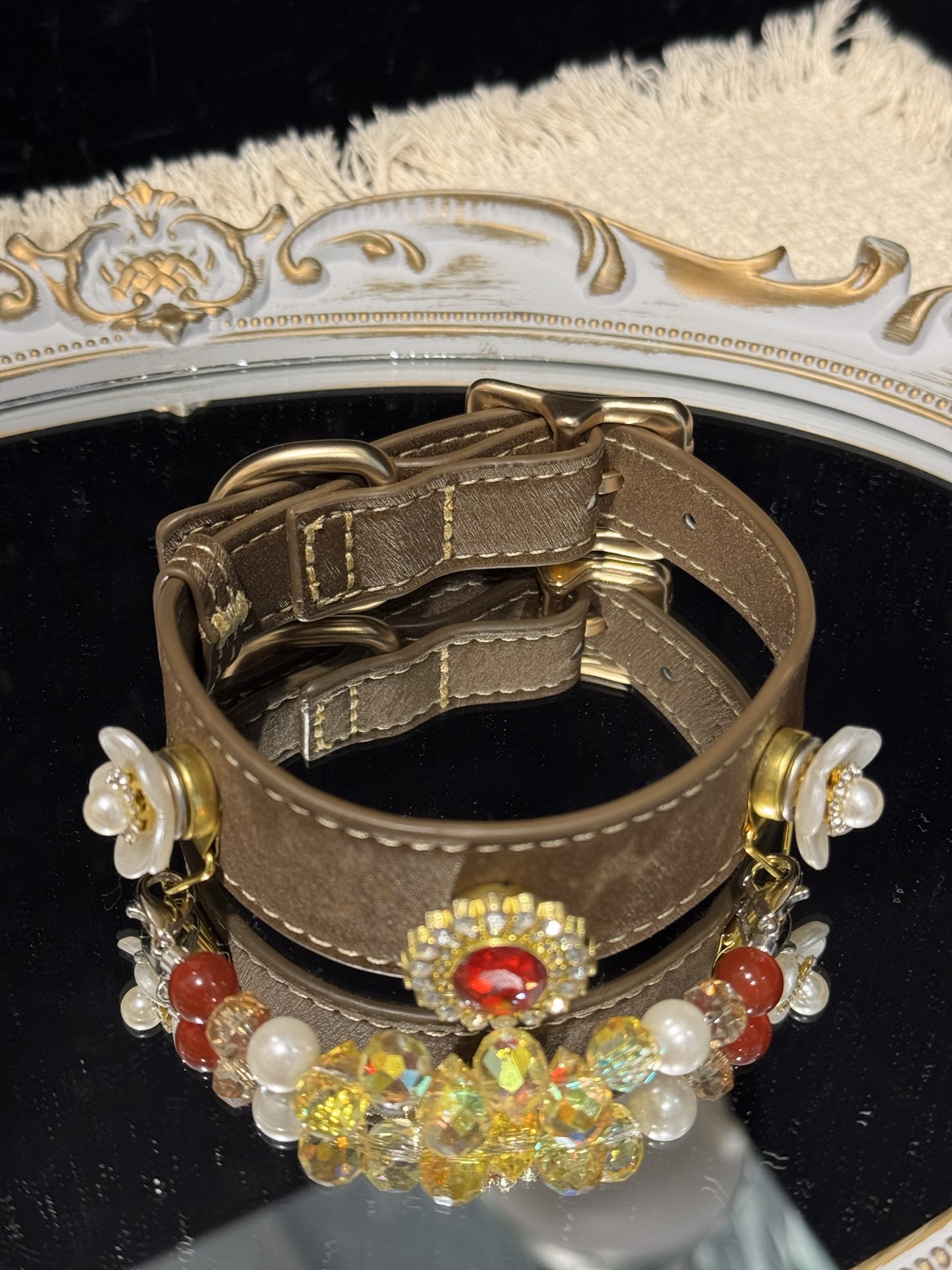 Cherry Drop Pet Collar · view 100316-02