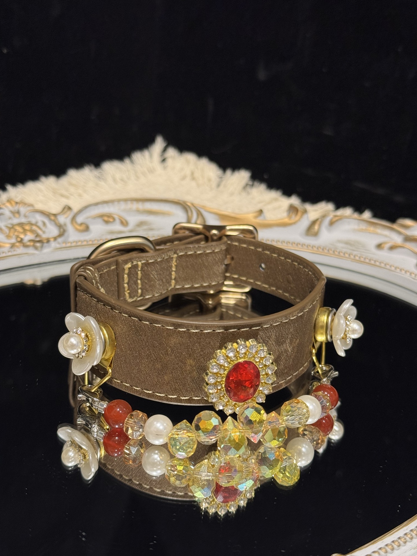 Cherry Drop Pet Collar · view 100316-03