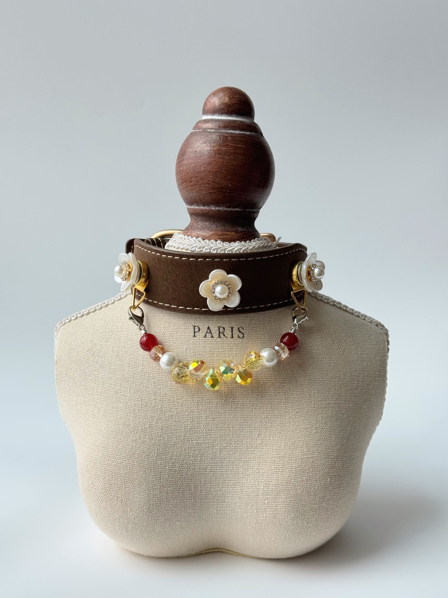 Cherry Drop Pet Collar