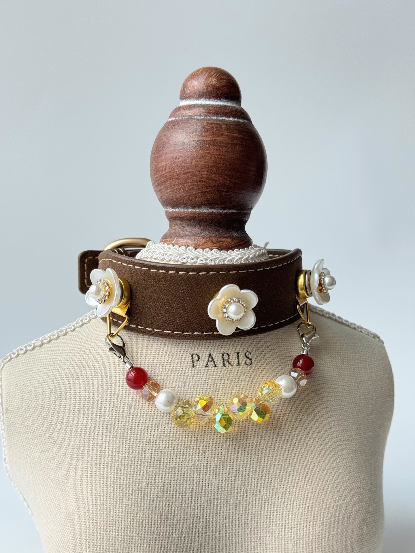 Cherry Drop Pet Collar · view 100319-02