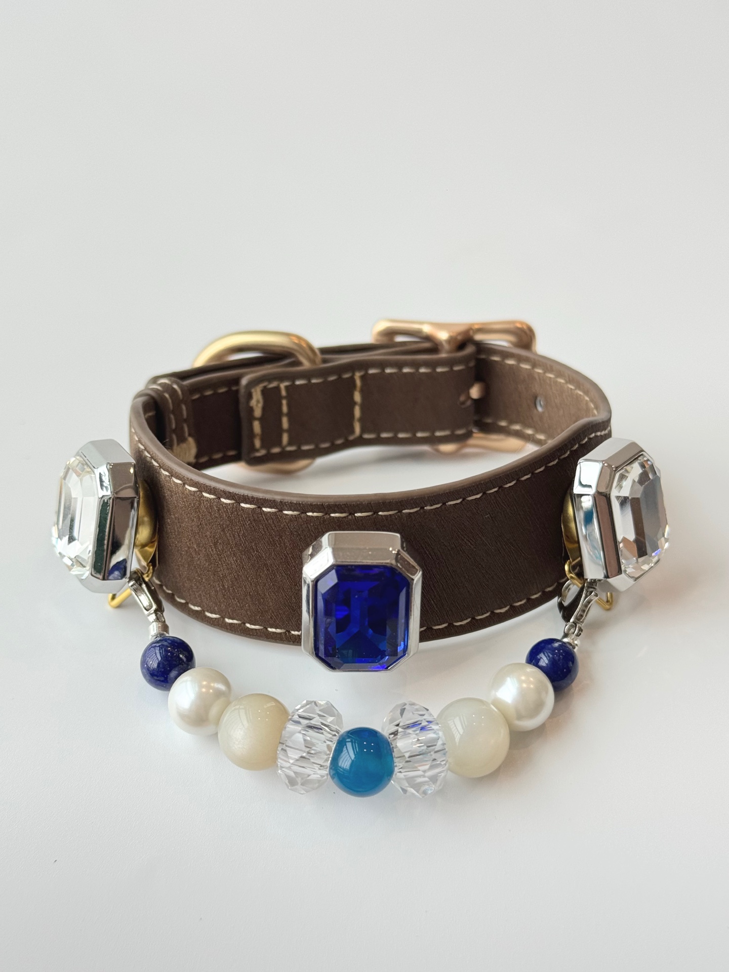 Moonlit Blue Pet Collar