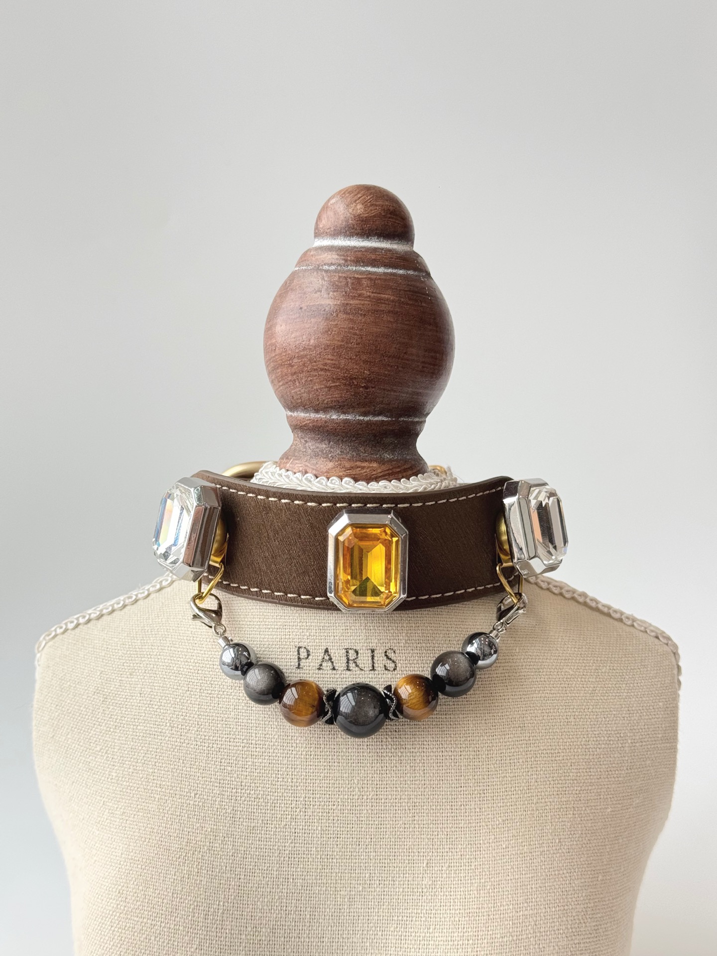Midnight Tiger Pet Collar