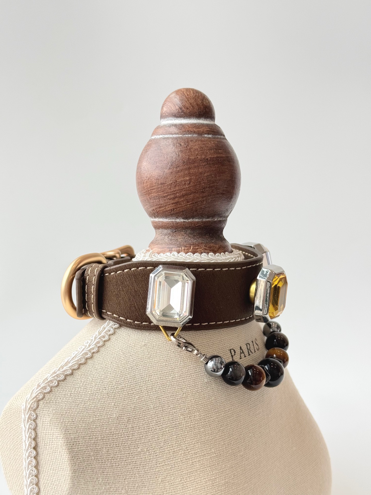 Midnight Tiger Pet Collar · view 100356-02