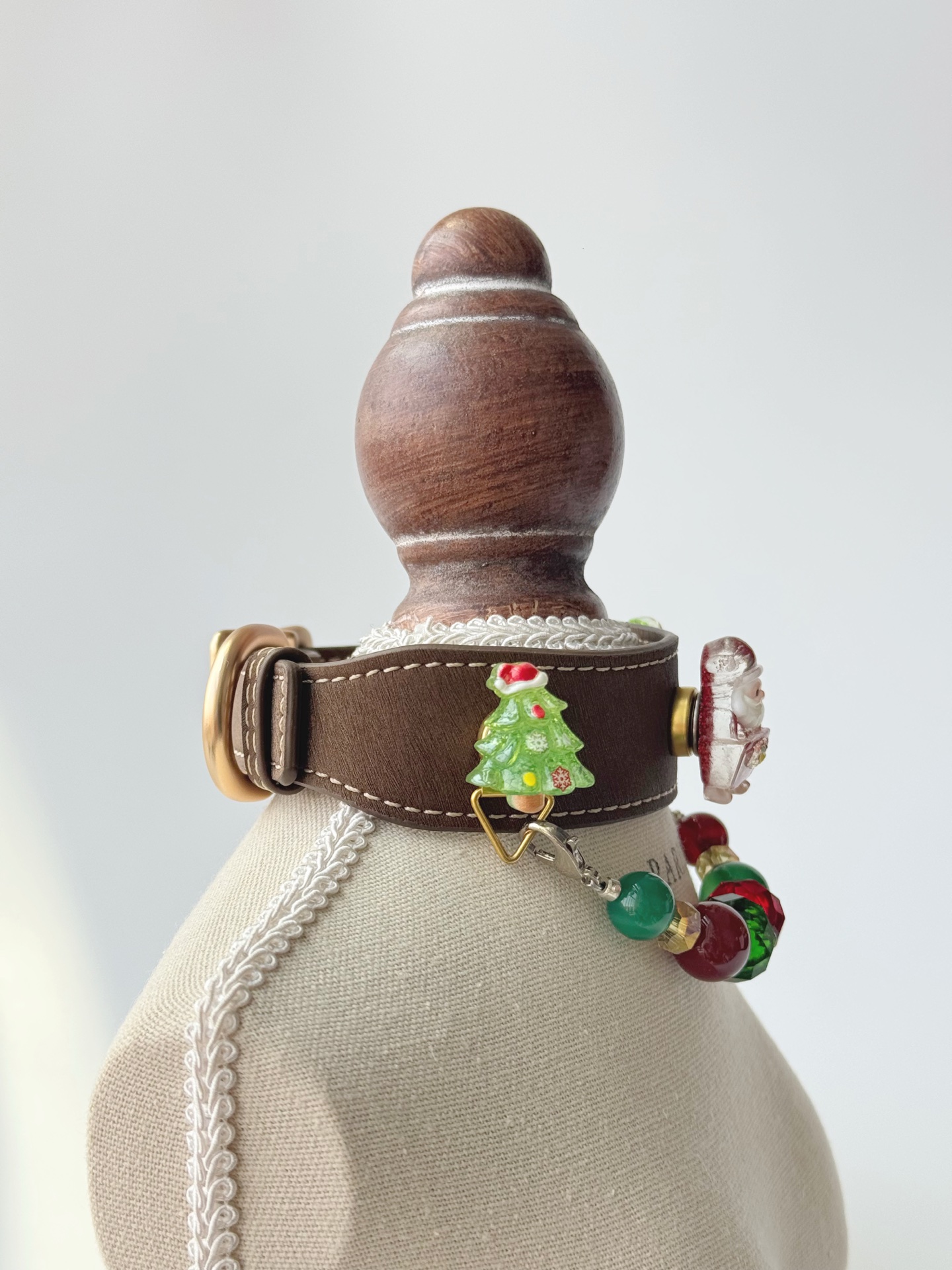 Christmas Santa Pet Collar · view 100368-02