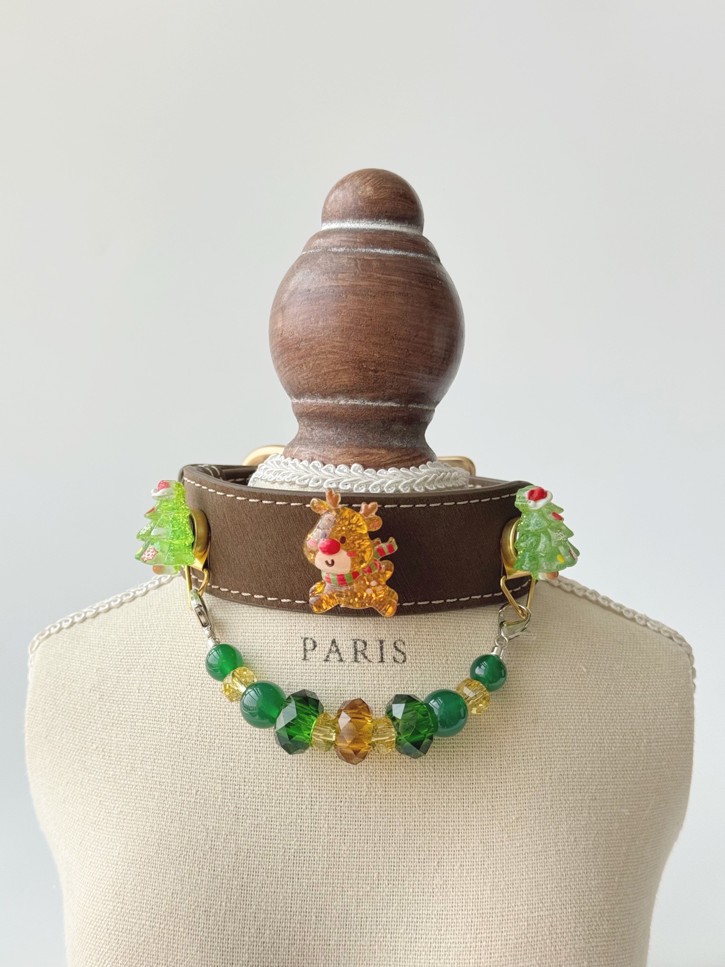 Christmas Woodland Pet Collar