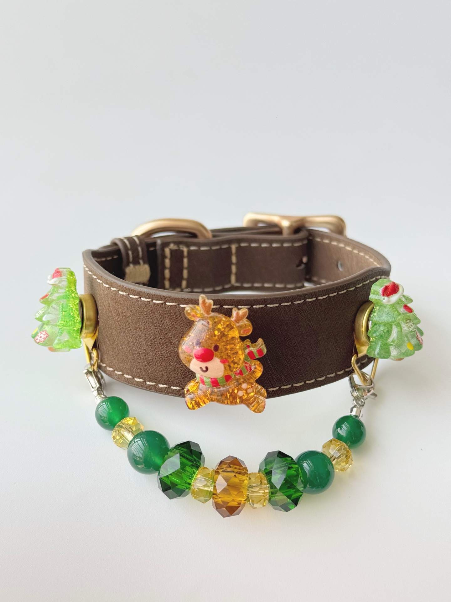 Christmas Woodland Pet Collar · view 100369-03