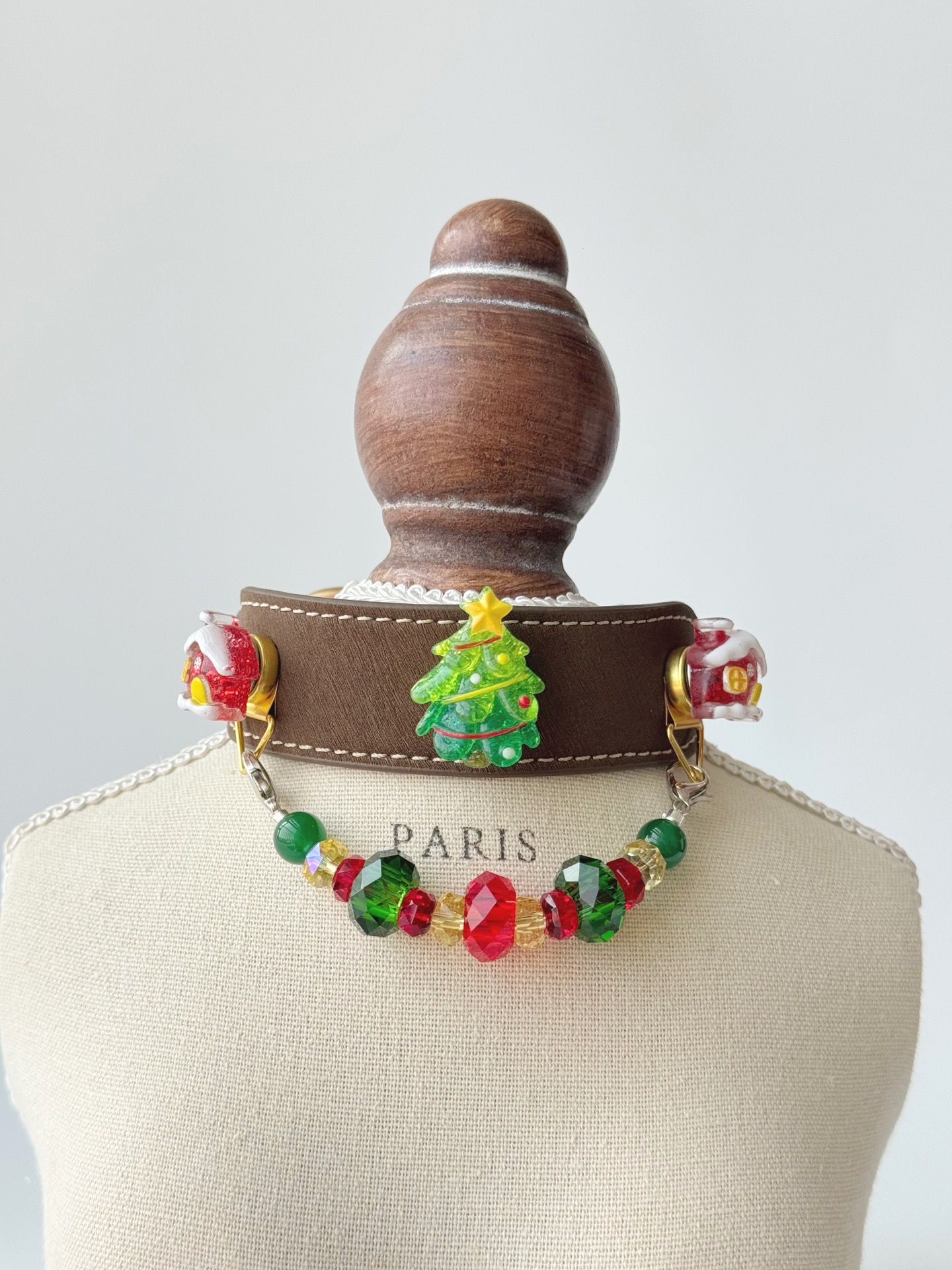 Christmas Holly Pet Collar