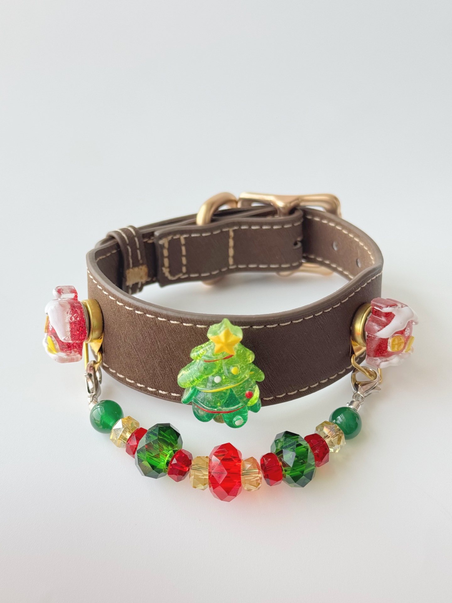 Christmas Holly Pet Collar · view 100371-03