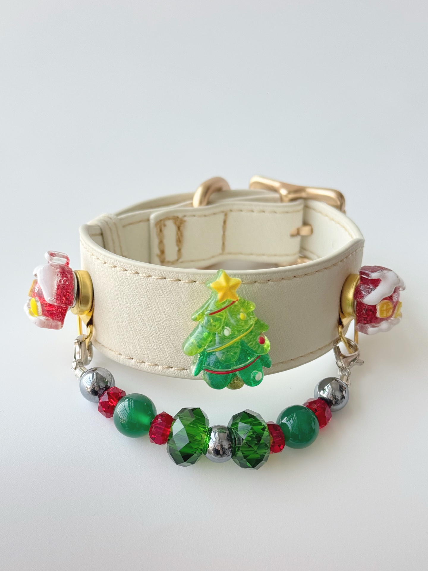 Christmas Evergreen Pet Collar · view 100373-03