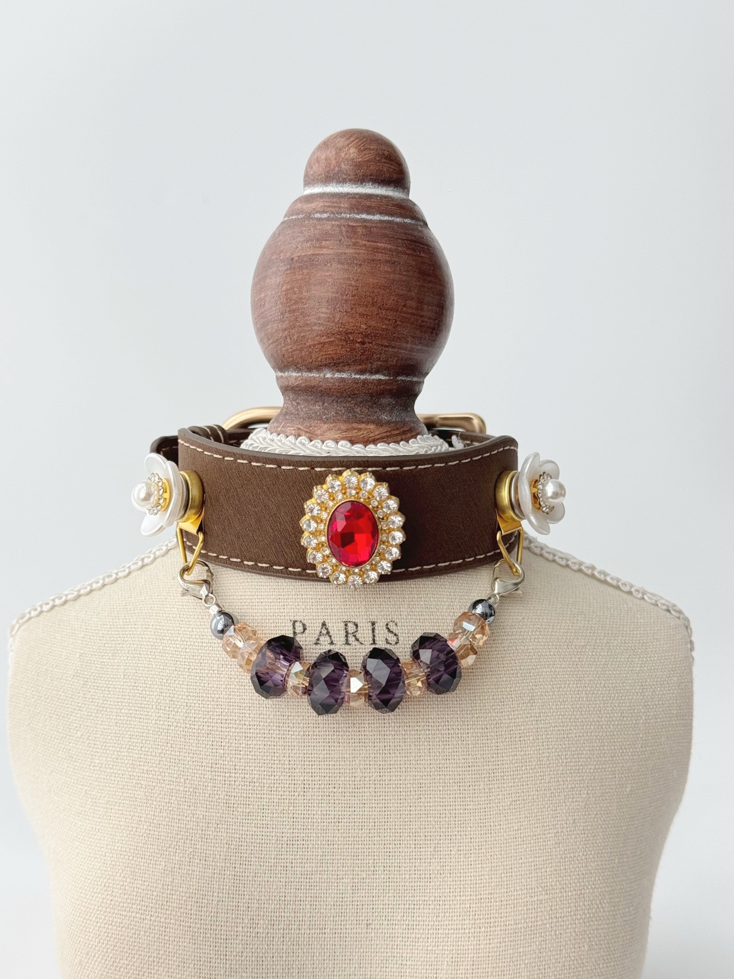 Violet Champagne Pet Collar