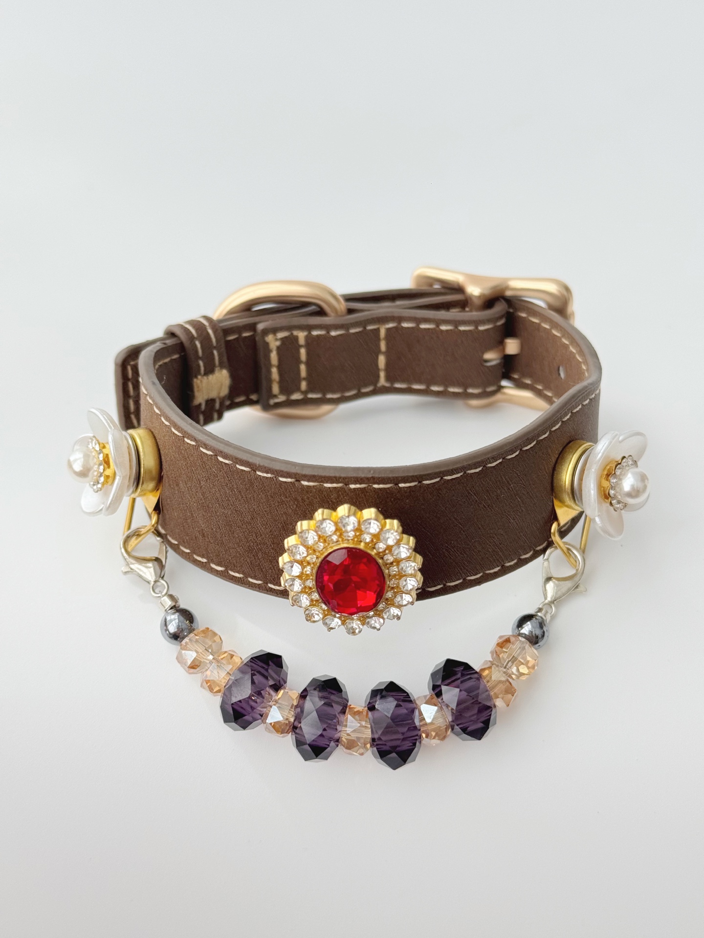 Violet Champagne Pet Collar · view 100396-03